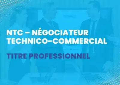 Formation NTC – Négociateur Technico-Commercial