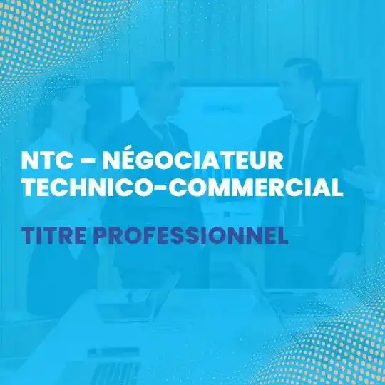 Formation NTC – Négociateur Technico-Commercial