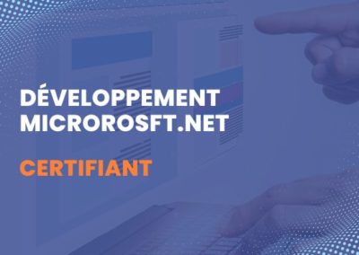 Formation Développement Microsoft.NET