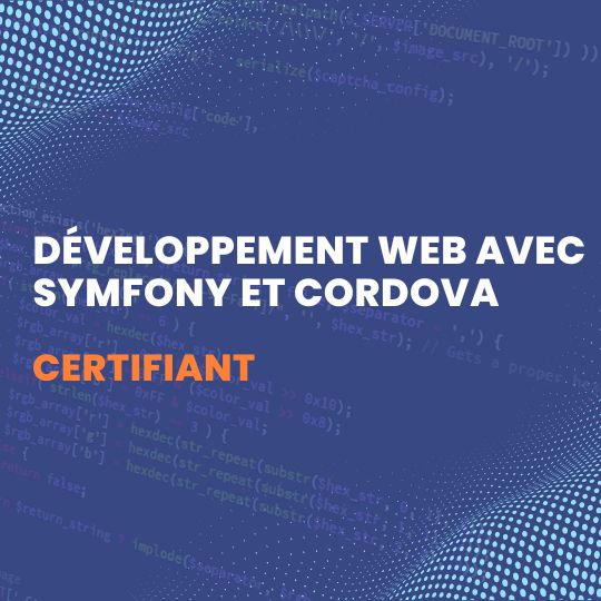 Formation Développement Web avec Symfony et Cordova